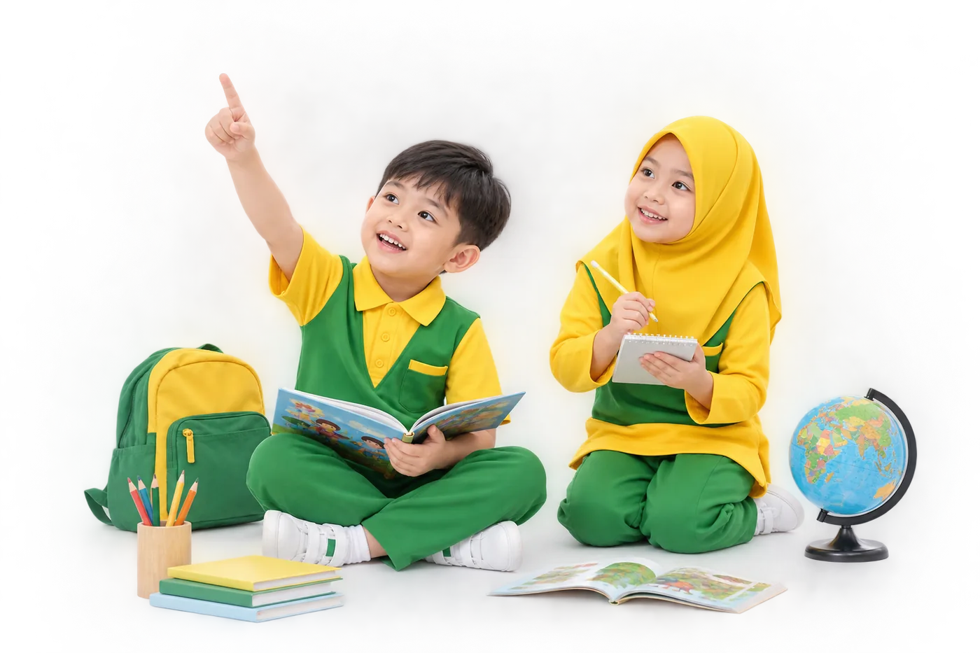 Siswa TK Bintang Madani belajar bersama