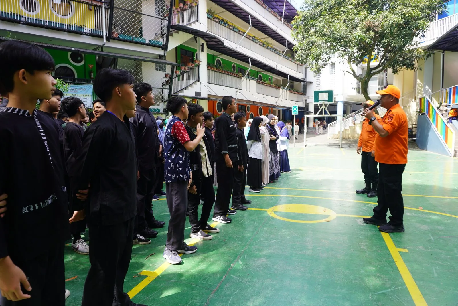 Foto berita: Mitigasi Bencana Sekolah Bintang Madani